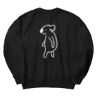 koala_shopの白いこあら Heavyweight Crew Neck Sweatshirt