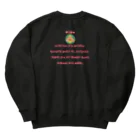 トイプードルのお爺さんのトイプードルのお爺さん オラオラオレンジ Heavyweight Crew Neck Sweatshirt