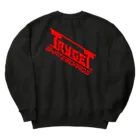 TRYGETサンプル実験中のTRYGET 黒　Ver2 Heavyweight Crew Neck Sweatshirt