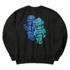 trackmakerのシティボーイくんとシティガールちゃん Heavyweight Crew Neck Sweatshirt