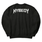 HYBEDYのmelt white sweat Heavyweight Crew Neck Sweatshirt