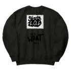 Studio L.O.Lのメッセージ【It is what It is】 Heavyweight Crew Neck Sweatshirt