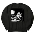 Paradoxの2024 Black edition Poor the pooh Heavyweight Crew Neck Sweatshirt