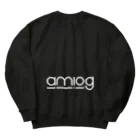 ドルオタ - アイドルオタク向けショップのAmlog White Logo Collection Heavyweight Crew Neck Sweatshirt