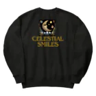 Mellow-Skyの「Celestial Smiles（天空の微笑み）」 Heavyweight Crew Neck Sweatshirt