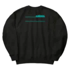 背中でアピールしてるのANEMIA 貧血 Heavyweight Crew Neck Sweatshirt