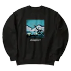 yamaguchi_shunsuke_のWhy did dinosaurs disappear? Heavyweight Crew Neck Sweatshirt