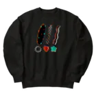 愉快レトロ雑貨屋★39太郎のトキメキびっくりマーク Heavyweight Crew Neck Sweatshirt