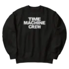 map5（マップファイブ）デザイン・ライセンス・ストック　のタイムマシンのクルー・時間旅行の乗員(じょういん) Time machine crew Heavyweight Crew Neck Sweatshirt