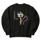 shi-chi Labo graph(詩一）のUIROU CAT Heavyweight Crew Neck Sweatshirt