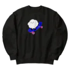 なまけものの風のスケボー風 Heavyweight Crew Neck Sweatshirt