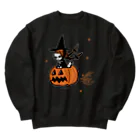 Mizna WadaのThe Pumpkin Riding Witch ヘビーウェイトスウェット