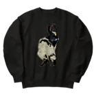 AngelRabbitsのRabbit Heart Mother Heavyweight Crew Neck Sweatshirt