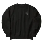 MYOUCHIKIRINのジャンクリーパー ワンポイントアリ 濃色 Heavyweight Crew Neck Sweatshirt