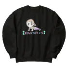 amamoripotsuri6の筋トレガール Heavyweight Crew Neck Sweatshirt