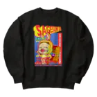 Siderunの館 B2のバンドブームロンT風だよ！さげみちゃん Heavyweight Crew Neck Sweatshirt