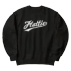 JEWEL's FARMのFlattie カレッジロゴ（W） Heavyweight Crew Neck Sweatshirt