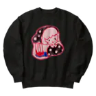 feee.co/フィー子(マーメイド)のダンスフロアに佇むモガ Heavyweight Crew Neck Sweatshirt