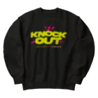 KNOCKOUTJROCKのKNOCK OUT NEW LOGO ヘビーウェイトスウェット