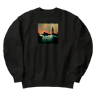 D4C Napoléonの街並み Heavyweight Crew Neck Sweatshirt