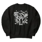 中華呪術堂（チャイナマジックホール）の【白基調】道士降臨 Heavyweight Crew Neck Sweatshirt