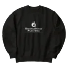 サクラギルドゲームズろうずのSUPロゴ＋文字(白) Heavyweight Crew Neck Sweatshirt