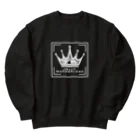 【公式】JELLY WONDERLAND【ショップ】のロゴ【ホワイト】 Heavyweight Crew Neck Sweatshirt