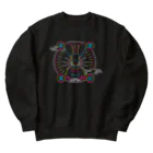 中華呪術堂（チャイナマジックホール）の【背景なし】兎年ネオン  Heavyweight Crew Neck Sweatshirt