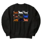 segasworksのネコたち Heavyweight Crew Neck Sweatshirt