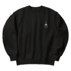 miomioのうさぎ　バックプリント　ホワイト Heavyweight Crew Neck Sweatshirt