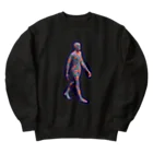 溺ゅのwalking悶々 Heavyweight Crew Neck Sweatshirt