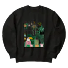 ちゃんごんのおうちの南国の観葉植物店 Heavyweight Crew Neck Sweatshirt