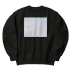 rilybiiの空とピンク . Heavyweight Crew Neck Sweatshirt