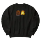 はしもとみやこのクレパスで描いたカヌレ Heavyweight Crew Neck Sweatshirt