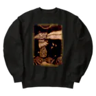 沈黙交易のキノコ王子の転生 Heavyweight Crew Neck Sweatshirt