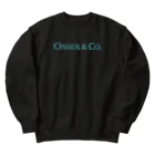 温泉グッズ@ブーさんとキリンの生活のONSEN＆CO. Heavyweight Crew Neck Sweatshirt