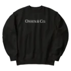 温泉グッズ@ブーさんとキリンの生活のONSEN＆CO. Heavyweight Crew Neck Sweatshirt