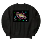 G-HERRINGのブラウントラウト（ 支笏湖 ）あらゆる生命たちへ感謝をささげます。 Heavyweight Crew Neck Sweatshirt