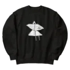 鳥女の夢の鳥女 Heavyweight Crew Neck Sweatshirt