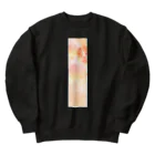 Cho Tommy Annのオレンジ‪✕‬ピンク パステルライン Heavyweight Crew Neck Sweatshirt