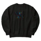 ttm100のカラフルな鳥 Heavyweight Crew Neck Sweatshirt