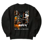 じょいちぃのGet ready for Halloween（黒） Heavyweight Crew Neck Sweatshirt