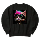 Riere Design StudioのPerfectly Punk Cats Heavyweight Crew Neck Sweatshirt