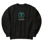 NPO法人LARGOのLARGO 服　黒白 Heavyweight Crew Neck Sweatshirt