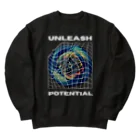 NeoNestの"Unleash Potential" Graphic Tee & Merch Heavyweight Crew Neck Sweatshirt