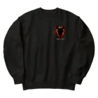 Lock-onの【Black Devil】01 Heavyweight Crew Neck Sweatshirt