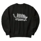 はんこや　のののハルキゲニア【白】 Heavyweight Crew Neck Sweatshirt