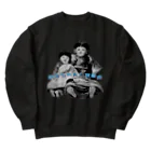 愉快なお人形達の詩步ちゃんと霊智君 Heavyweight Crew Neck Sweatshirt