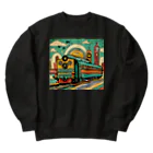 のんびりアート工房のレトロファッション Heavyweight Crew Neck Sweatshirt