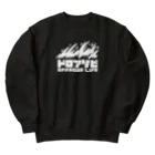 QUQU_WORKSのドロアソビ オフロードライフ ホワイト Heavyweight Crew Neck Sweatshirt